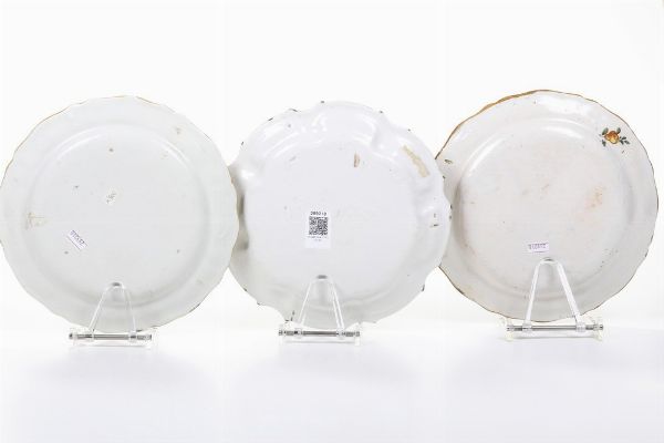 Piatto<BR>Nove, Manifattura Antonibon, 1750-1770<BR>  - Asta Maioliche e Porcellane da Collezione - Associazione Nazionale - Case d'Asta italiane