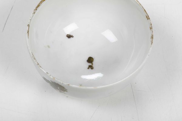 Tazza con piattino.<BR>Zurigo, 1775 circa.  - Asta Maioliche e Porcellane da Collezione - Associazione Nazionale - Case d'Asta italiane