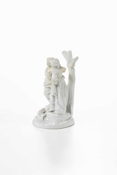 Gruppo.<BR>Nove, Manifattura Antonibon-Parolin, 1781-1802.  - Asta Maioliche e Porcellane da Collezione - Associazione Nazionale - Case d'Asta italiane