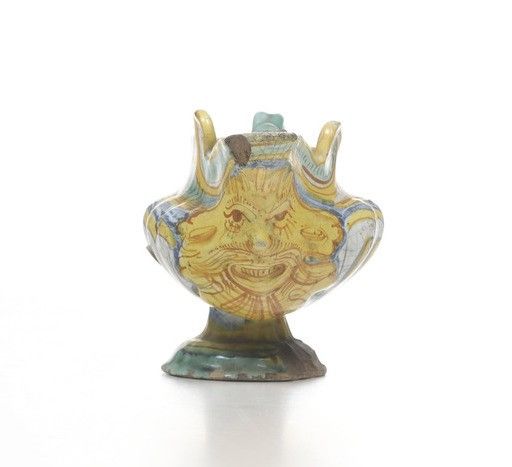 Salsiera.<BR>Deruta, XVI-XVII secolo.  - Asta Maioliche e Porcellane da Collezione - Associazione Nazionale - Case d'Asta italiane