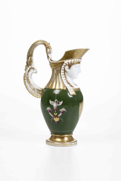 Brocca.<BR>Probabilmente Parigi, prima met� del XIX secolo.  - Asta Maioliche e Porcellane da Collezione - Associazione Nazionale - Case d'Asta italiane