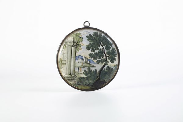 Otto mattonelle.<BR>Castelli, XVIII secolo.  - Asta Maioliche e Porcellane da Collezione - Associazione Nazionale - Case d'Asta italiane