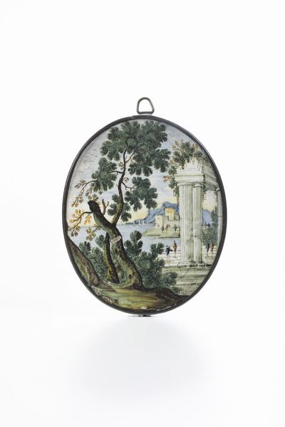 Otto mattonelle.<BR>Castelli, XVIII secolo.  - Asta Maioliche e Porcellane da Collezione - Associazione Nazionale - Case d'Asta italiane