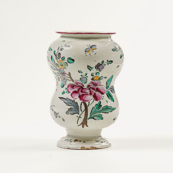 Albarello.<BR>Pesaro, Manifattura Casali e Callegari, seconda met� del XVIII secolo.<BR>Probabilmente opera di Pietro Lei.  - Asta Maioliche e Porcellane da Collezione - Associazione Nazionale - Case d'Asta italiane