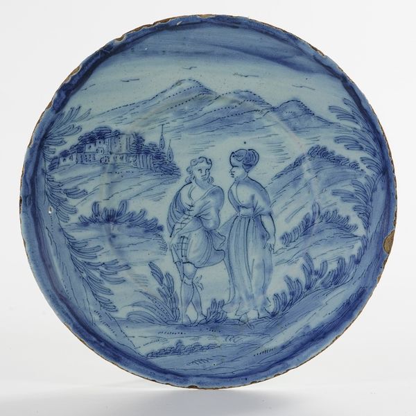 Piatto.<BR>Savona, fine del XVII secolo.  - Asta Maioliche e Porcellane da Collezione - Associazione Nazionale - Case d'Asta italiane