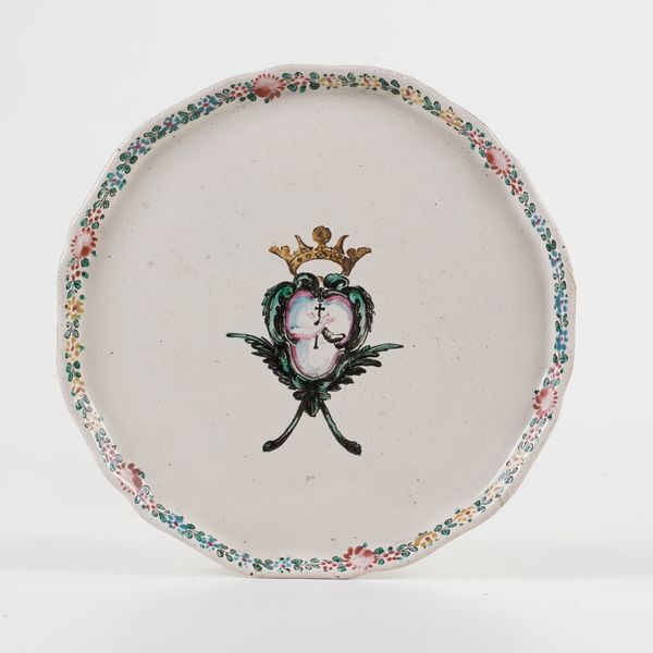 Sottocoppa.<BR>Savona, Manifattura Boselli, 1780-1785 circa.  - Asta Maioliche e Porcellane da Collezione - Associazione Nazionale - Case d'Asta italiane