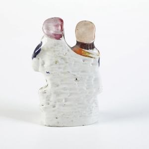 Gruppo.<BR>Inghilterra, Staffordshire, periodo vittoriano, XIX secolo.  - Asta Maioliche e Porcellane da Collezione - Associazione Nazionale - Case d'Asta italiane