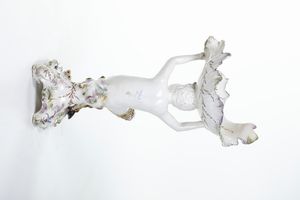 Alzatina.<BR>Nove, Manifattura Antonibon, fine del XIX secolo.  - Asta Maioliche e Porcellane da Collezione - Associazione Nazionale - Case d'Asta italiane