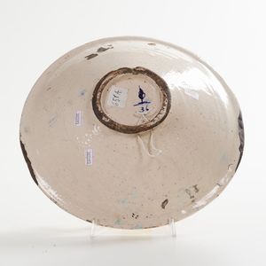 Coppa.<BR>Deruta, XVII secolo.  - Asta Maioliche e Porcellane da Collezione - Associazione Nazionale - Case d'Asta italiane