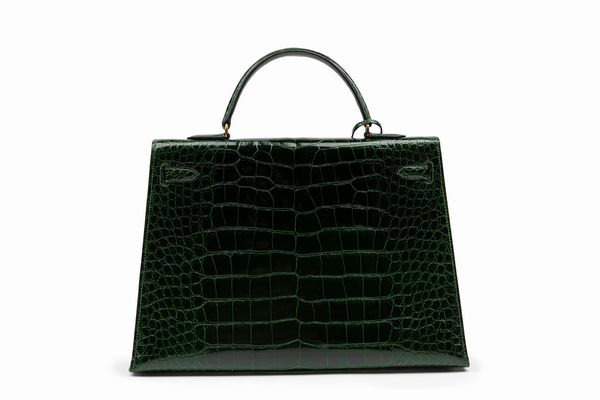 Hermès : Borsa Kelly Sellier 35 cm  - Asta Luxury Fashion - Associazione Nazionale - Case d'Asta italiane