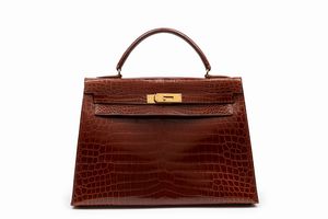 Hermès : Borsa Kelly Sellier 32 cm  - Asta Luxury Fashion - Associazione Nazionale - Case d'Asta italiane
