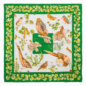 Hermès - Foulard La vie au grand air