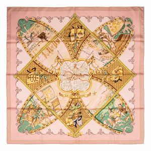 Hermès - Foulard La vie � Cheval