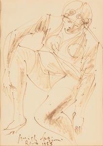 PERICLE FAZZINI - Figura femminile