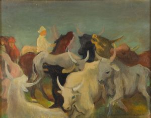 Domenico Purificato - Buoi