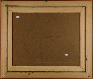 Paolo Toschi : Paesaggio con case  - Asta Arte Moderna e Contemporanea - Associazione Nazionale - Case d'Asta italiane