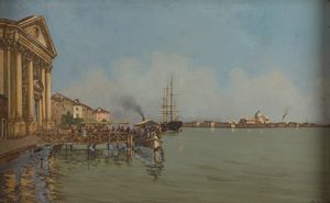 Arturo Bianchi - Zattere della Giudecca