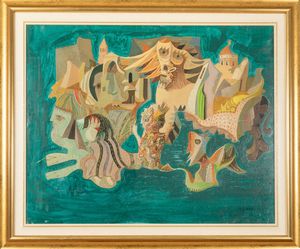 Bruno Capacci : Message oubli�  - Asta Arte Moderna e Contemporanea - Associazione Nazionale - Case d'Asta italiane