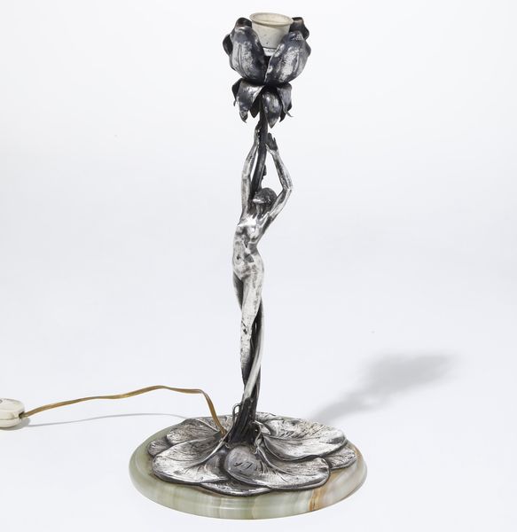 Lampada da tavolo. Argenteria tedesca della prima metà del XX secolo  - Asta Argenti - Associazione Nazionale - Case d'Asta italiane