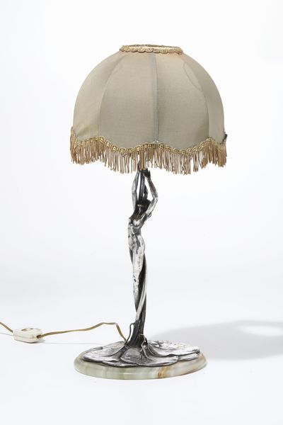 Lampada da tavolo. Argenteria tedesca della prima metà del XX secolo  - Asta Argenti - Associazione Nazionale - Case d'Asta italiane