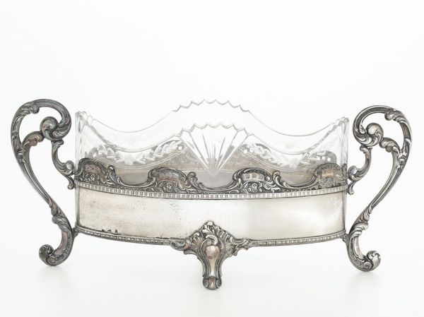 Centrotavola. Argenteria italiana del XX secolo, argentiere Cesa, Alessandria  - Asta Argenti - Associazione Nazionale - Case d'Asta italiane