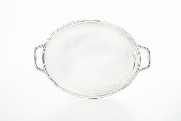 Vassoio biansato. Argenteria veneta del XX secolo, argentiere F.lli Zaramella, Padova  - Asta Argenti - Associazione Nazionale - Case d'Asta italiane