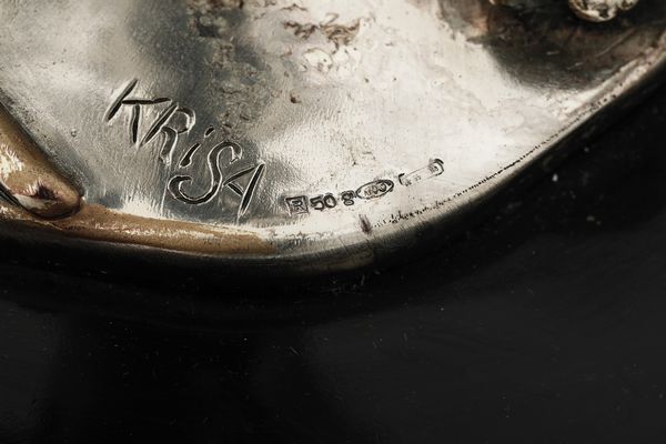 Tre lampade da tavolo rivestite in argento. Differenti argenterie italiane del XX secolo  - Asta Argenti - Associazione Nazionale - Case d'Asta italiane