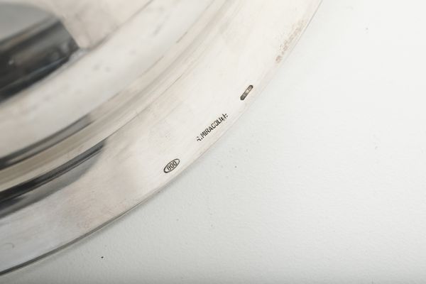 Legumiera. Argenteria milanese del XX secolo. Argentiere Miracoli  - Asta Argenti - Associazione Nazionale - Case d'Asta italiane