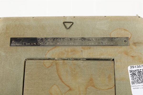 Crocifissione con Santi. Argenteria italiana del XX secolo  - Asta Argenti - Associazione Nazionale - Case d'Asta italiane