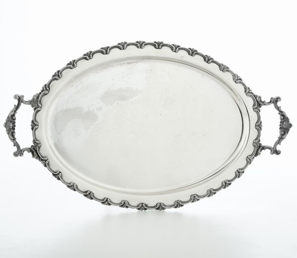 Vassoio biansato. Argenteria artistica italiana del XX secolo  - Asta Argenti - Associazione Nazionale - Case d'Asta italiane