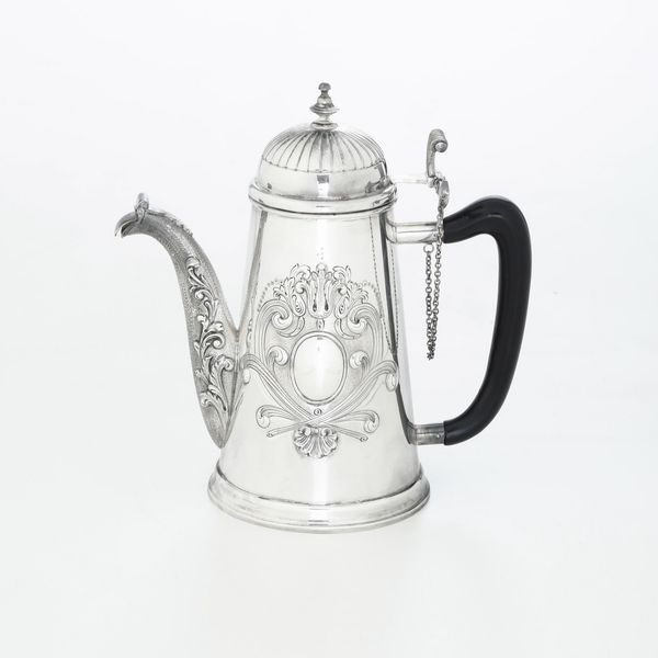 Caffettiera. Argenteria italiana del XX secolo, marchio dell'argentiere consunto  - Asta Argenti - Associazione Nazionale - Case d'Asta italiane