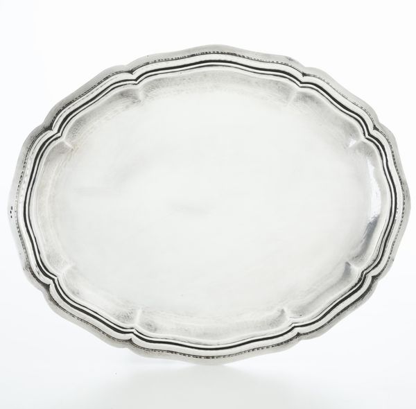 Vassoio. Argenteria italiana del XX secolo, argentiere Cesa, Alessandria  - Asta Argenti - Associazione Nazionale - Case d'Asta italiane