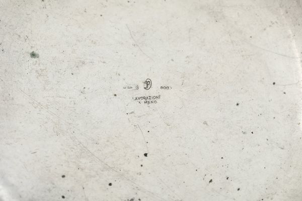 Cestino centrotavola. Argenteria fiorentina del XX-XXI secolo  - Asta Argenti - Associazione Nazionale - Case d'Asta italiane