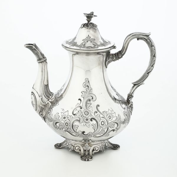 Caffettiera. Probabile manifattura dell'Europa centrale  - Asta Argenti - Associazione Nazionale - Case d'Asta italiane