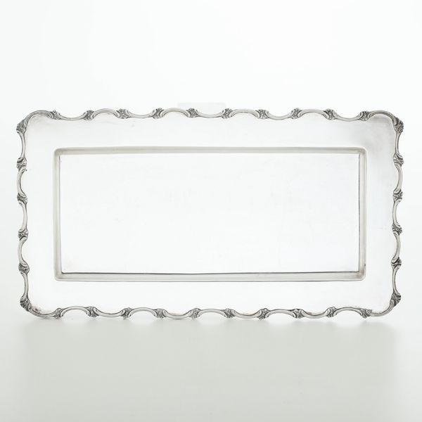 Vassoio. Argenteria milanese del XX secolo, argentiere Giuliano Boggiali  - Asta Argenti - Associazione Nazionale - Case d'Asta italiane