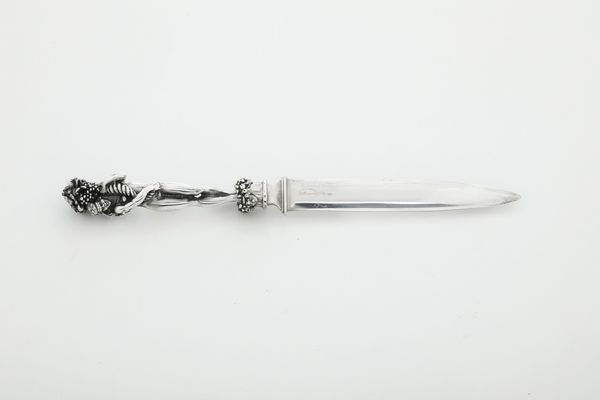 Tagliacarte. Argenteria toscana del XX-XXI secolo, argentiere Giovanni Raspini, Arezzo  - Asta Argenti - Associazione Nazionale - Case d'Asta italiane