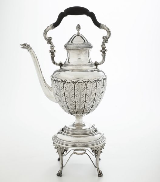 Bollitore. Argenteria siciliana del XX secolo, argentiere Eugenio Stancampiano, Palermo  - Asta Argenti - Associazione Nazionale - Case d'Asta italiane