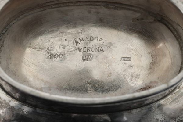 Lotto di oggetti in argento. Varie argenterie italiane del XX secolo  - Asta Argenti - Associazione Nazionale - Case d'Asta italiane