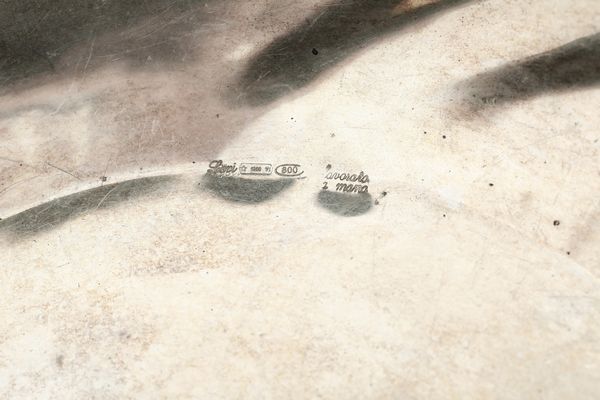 Lotto composto da due ciotole e due ciotoline. Argenteria italiana del XX secolo diametro ciotoline cm 7, ciotole cm 21  - Asta Argenti - Associazione Nazionale - Case d'Asta italiane