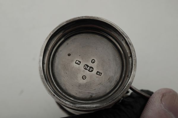 Coppia di saliere. Birmingham 1887  - Asta Argenti - Associazione Nazionale - Case d'Asta italiane