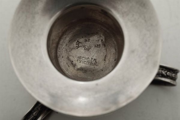 Tre bugie e una coppetta. Differenti manifatture italiane ed estere del XIX-XX secolo  - Asta Argenti - Associazione Nazionale - Case d'Asta italiane