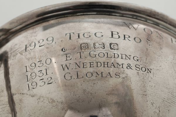 Coppa biansata. Birmingham 1902  - Asta Argenti - Associazione Nazionale - Case d'Asta italiane