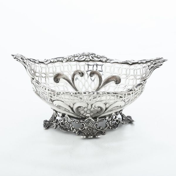 Cestino. Londra 1902, argentiere WC  - Asta Argenti - Associazione Nazionale - Case d'Asta italiane