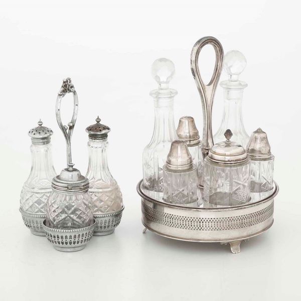 Oliera e portampolle in argento. Inghilterra e Italia XX secolo  - Asta Argenti - Associazione Nazionale - Case d'Asta italiane