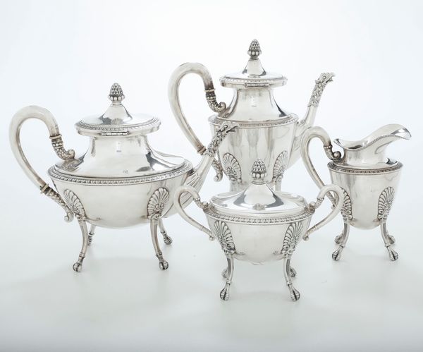 Servizio da tè e caffè  - Asta Argenti - Associazione Nazionale - Case d'Asta italiane