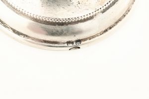 Tre lampade da tavolo rivestite in argento. Differenti argenterie italiane del XX secolo  - Asta Argenti - Associazione Nazionale - Case d'Asta italiane