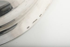 Legumiera. Argenteria milanese del XX secolo. Argentiere Miracoli  - Asta Argenti - Associazione Nazionale - Case d'Asta italiane