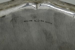 Dodici piatti. Argenteria veneta del XX secolo  - Asta Argenti - Associazione Nazionale - Case d'Asta italiane