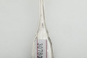 Salsiera con vassoio e cucchiaio. Argenteria veneta del XX secolo, argentiere Rino Greggio, Padova<BR>  - Asta Argenti - Associazione Nazionale - Case d'Asta italiane