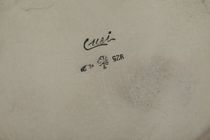 Tre tankard. Argenteria milanese del XX secolo, uno argentiere Miracoli e due Genazzi  - Asta Argenti - Associazione Nazionale - Case d'Asta italiane